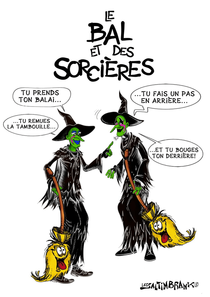 affiche le bal des sorcières